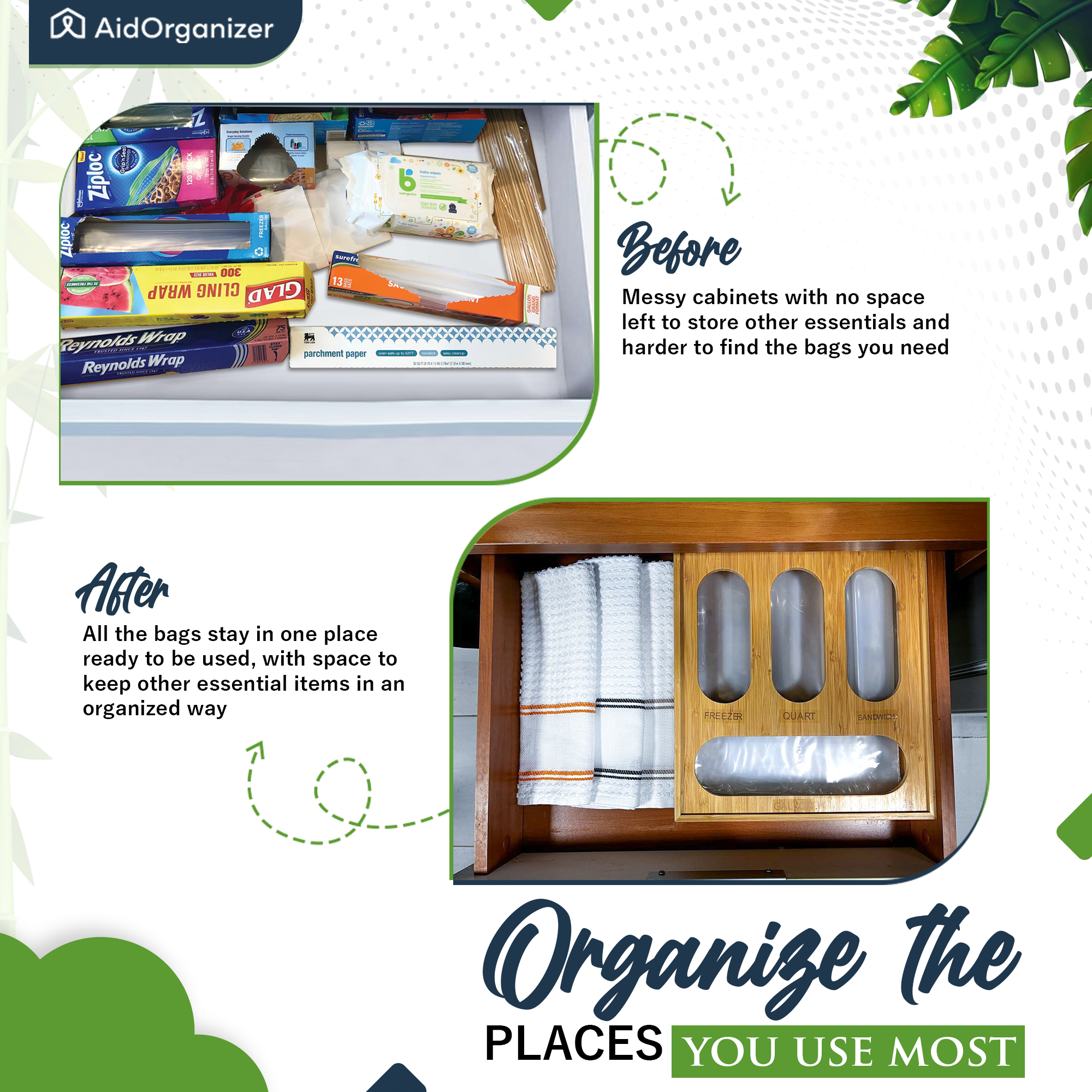 DIY Ziploc Bag Storage Organizer – The Inspired Workshop