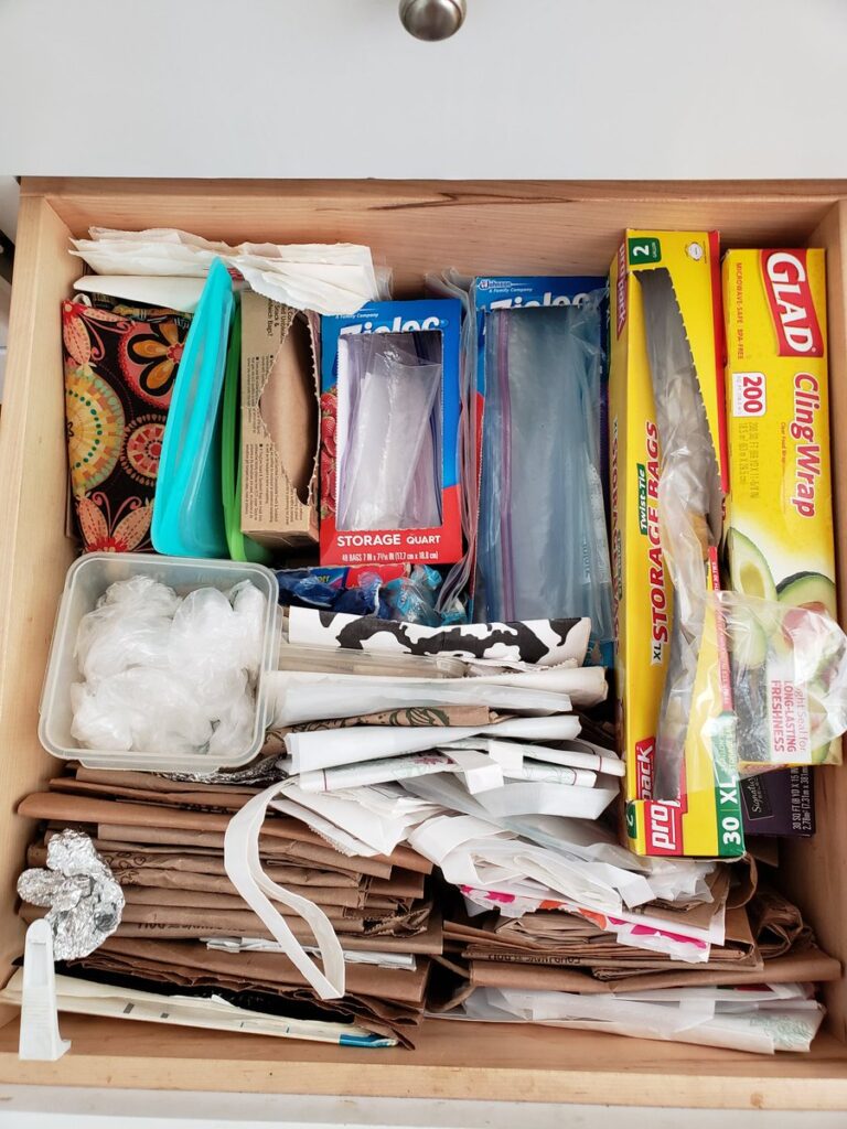 Ziploc bag organizer